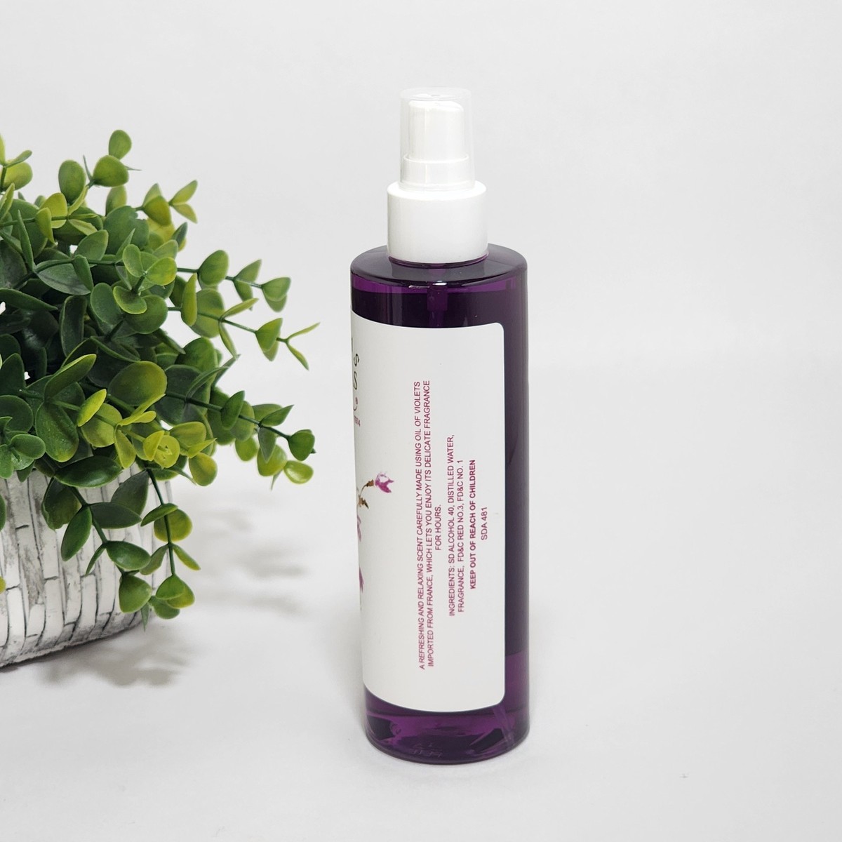 Violetas Francesas Cologne Spray for Adults 8oz ~ Violets Scent