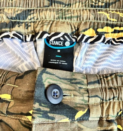 Pantalones cargo Stance camuflados para hombre talla mediana - Imagen 6 de 13