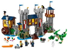 LEGO 31120 Creator 3-in-1 Medieval Castle (New & Sealed In Slightly Damaged Box)