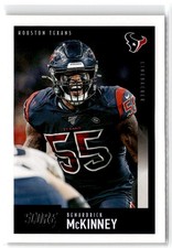 2020 Score Benardrick McKinney #91 Houston Texans