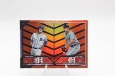 2023 Topps Rookie Combos Orange/Black Foil Cody Sedlock, Michael Papierski US262