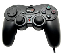 GameStop Sony PlayStation 2 Black Wired Controller BB-122 PS2 Untested 
