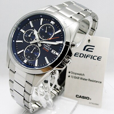   Casio Edifice EFV-560D-2AVUEF Herrenuhr Edelstahl  
