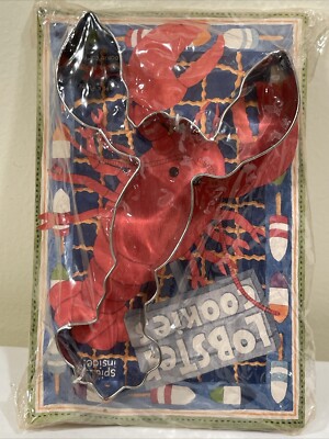 New Sealed LOBSTER Cookie Cutter 6  Particia Lynn Bradley Purple Puma Co. 1994