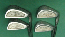 Set of 4 x Dunlop Powerplus Gi Irons 8-SW Regular Steel Shafts Avon Grips