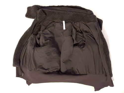Chaqueta ALO Yoga Mujer Foxy Sherpa Cremallera Completa Con Capucha, Coco Oscuro Talla L - Imagen 15 de 21