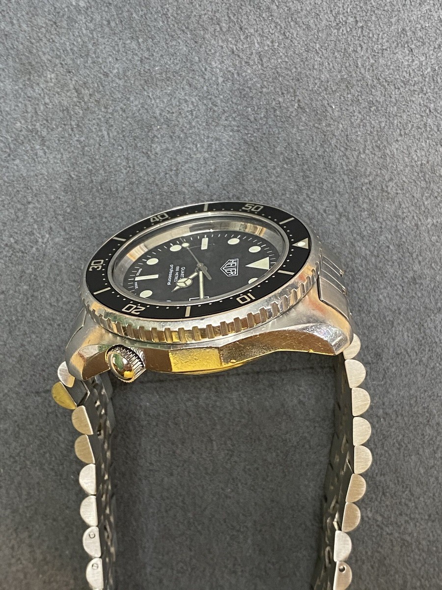 👍 TAG HEUER 980.023 Deep Dive 1000m Black 844 Submarine 👍 TAG HEUER 980.023 Deep Dive 1000m Black 844 Submarine