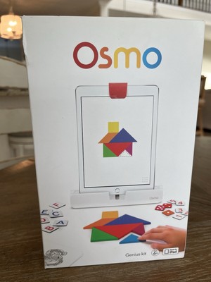 Osmo Genius Kit for iPad Kid Learning Program - Base - Numbers - Words - Tangram