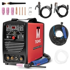 TIGMIG Saldatrice Inverter DC&PULSE TIG+DC MMA, TM160TIGDIGITALPULSE,Fino a 160A