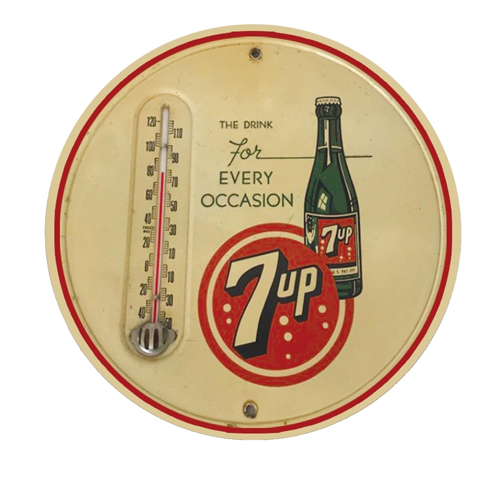 Vintage 7 Up Thermometer | eBay