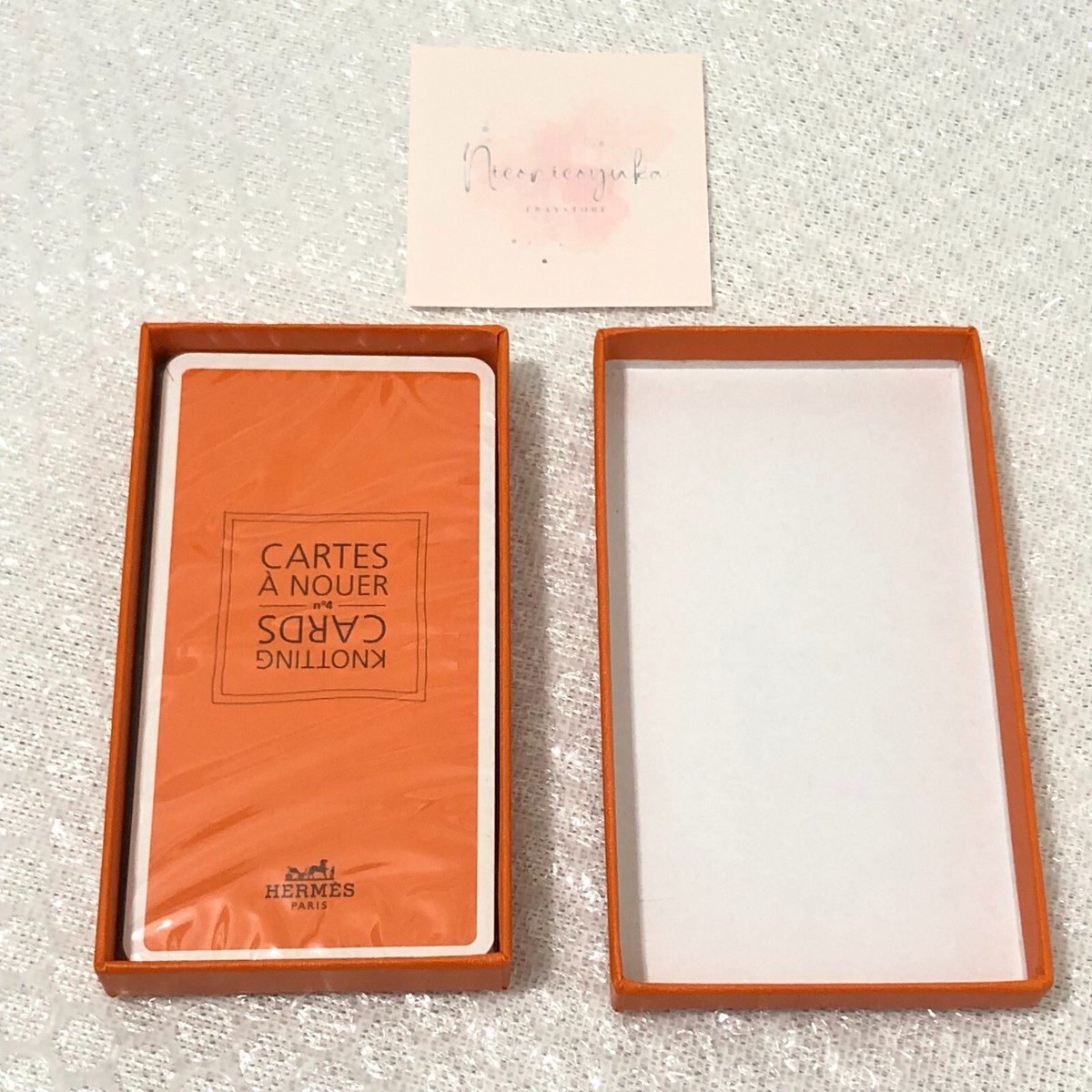 1CM31 HERMES エルメス スカーフ KNOTTING CARD セット HERMES エルメス ノッティングカード 21枚×3セット スカーフ