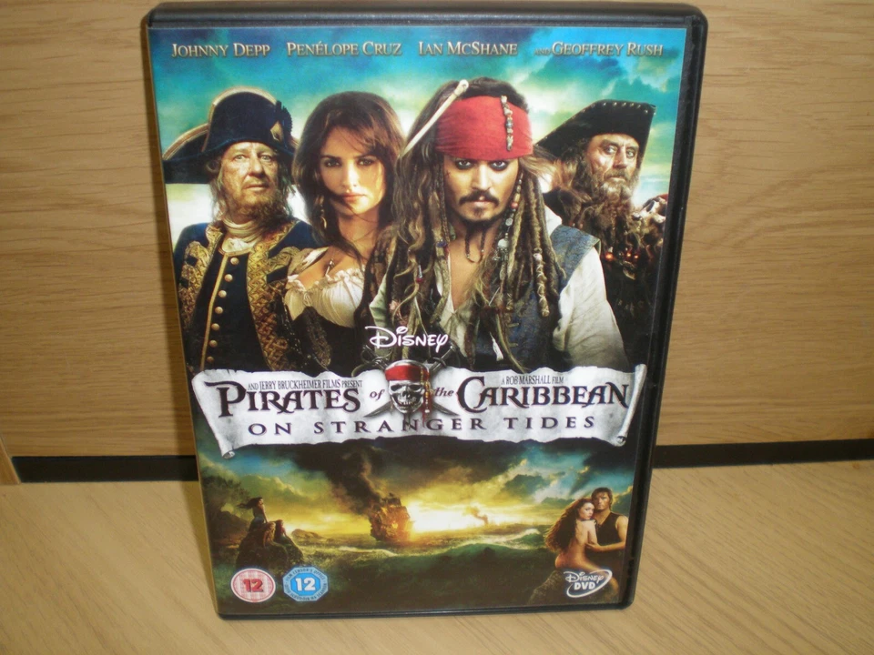Pirates of the Caribbean 1-5 (Box Set) (DVD, 2017) - Image 2 of 4