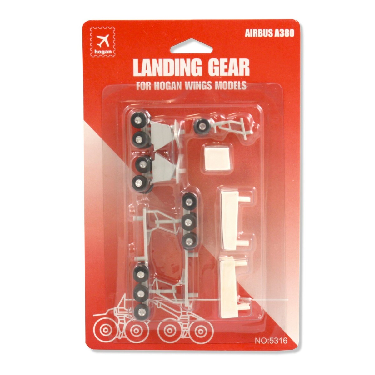 Hogan Wings 1:200 Replacement Gears for Airbus and Boeing Model