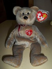 Ty Brown Signature 1999 Rare Retired Protected Tag Bear NWT