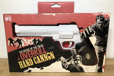 House of the Dead Overkill Hand Cannon - Nintendo Wii Remote Shooter/Halter OVP