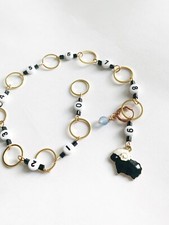 Sheep chain row counter for knitting