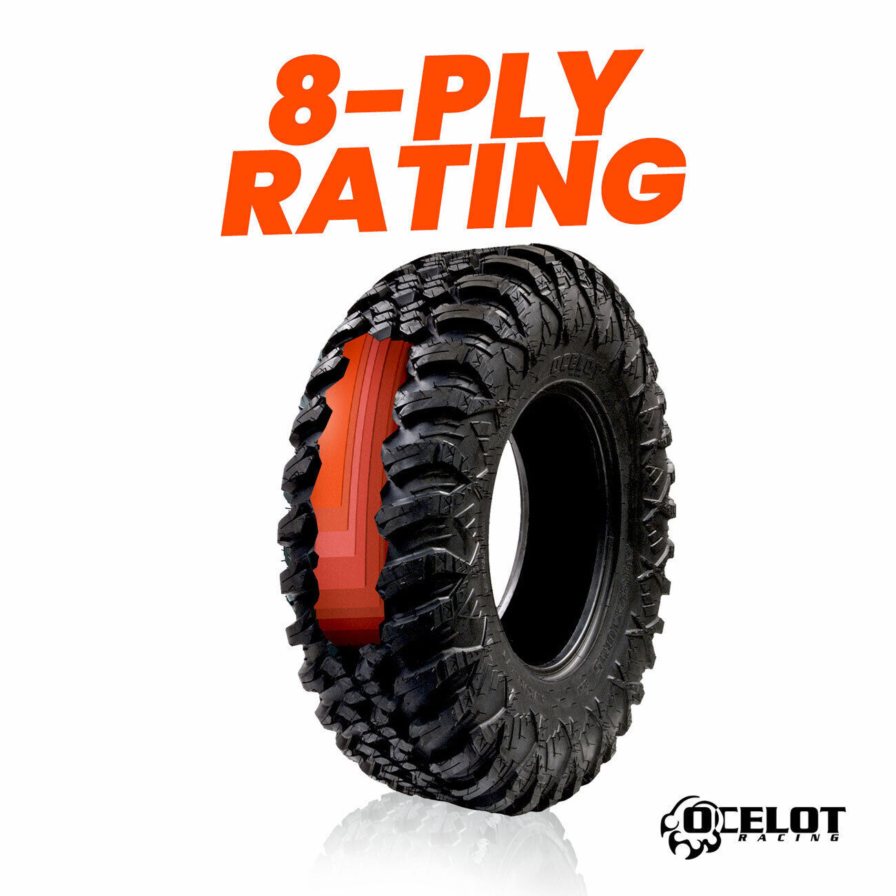 25 x 8R 12 Ocelot Aurora ATV/UTV Tire eBay
