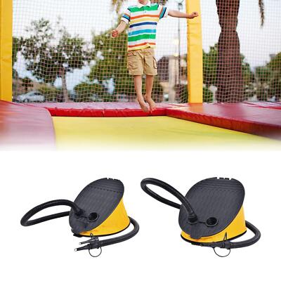 Fußpumpe, tragbarer Fuß-Inflator für Ballon-Schlauchboot, Gymnastikball,