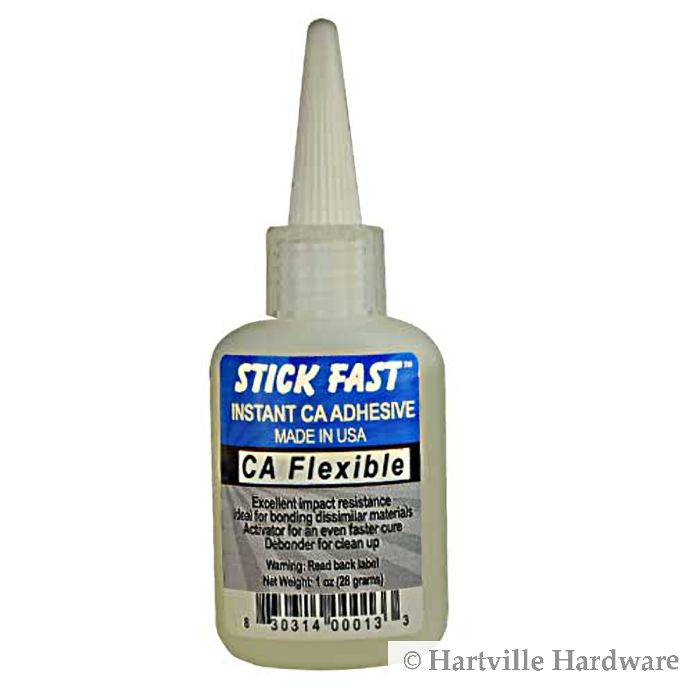 Stick Fast Cyanoacrylate Flexible Adhesive, 1 oz Bottle eBay