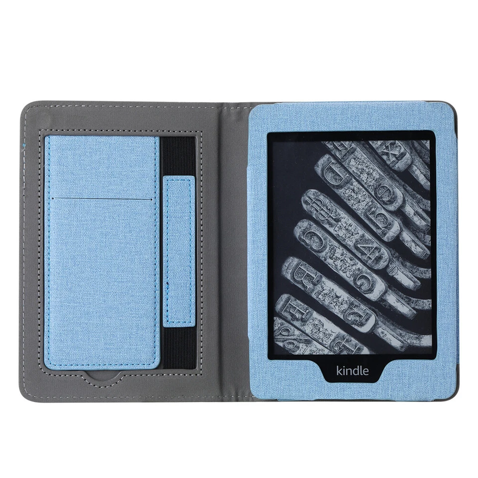 Für Amazon Kindle Paperwhite 1234 5/6/7/11/12. Gen Smart Leder Stand Case Cover - Bild 4 von 4