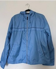 Joie De Vivre Lightweight Raincoat Jacket Size 20 Uk Waterproof Hooded Packable