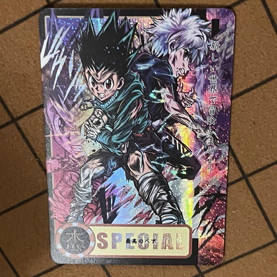 2024 Drip Card Hunter X Hunter Gon Killua Anime WRLD Prism Foil Holographic - Image 2 of 4