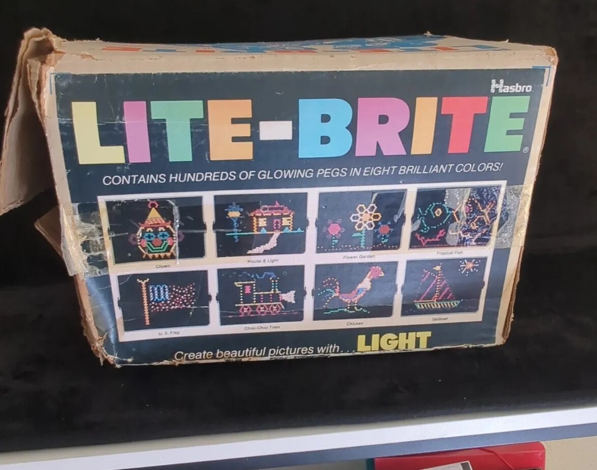 Vintage Hasbro Lite Brite eBay