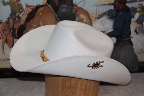 Taco Style 500X Shantung Straw Hat with 