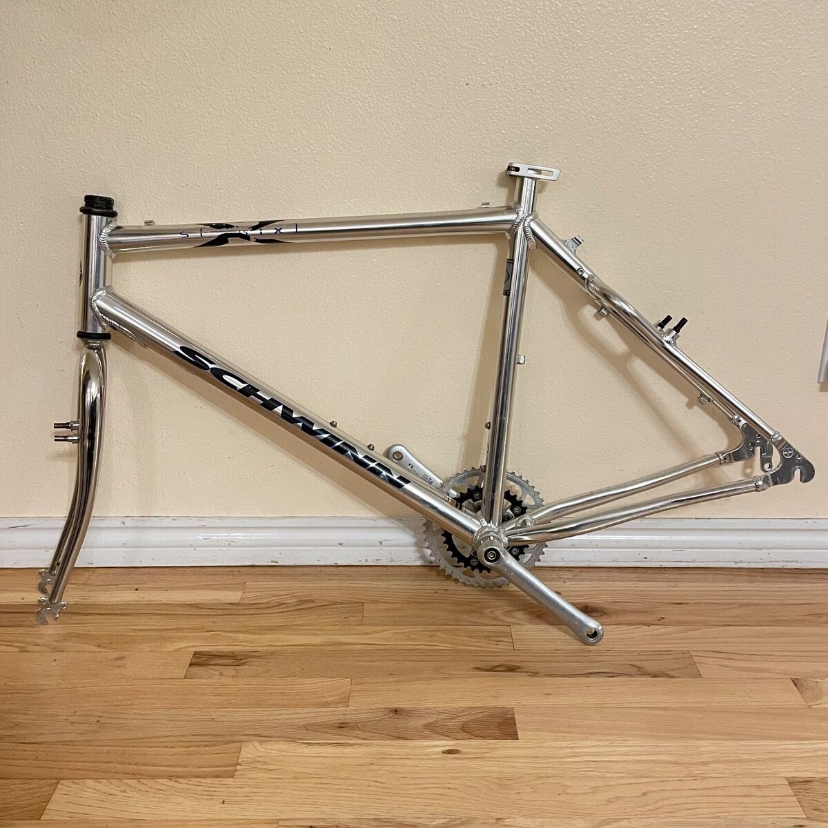 Schwinn S 9 Six Rigid Mountain Bike Frame ATB 21” Frame 90's Schwinn S 9 Six Rigid Mountain Bike Frame ATB 21” Frame 90's