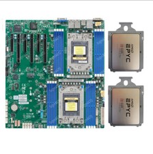 AMD EPYC 7413 2 Supermicro H12DSi-N6 24 cores 48 threads 2.65GHZ combination