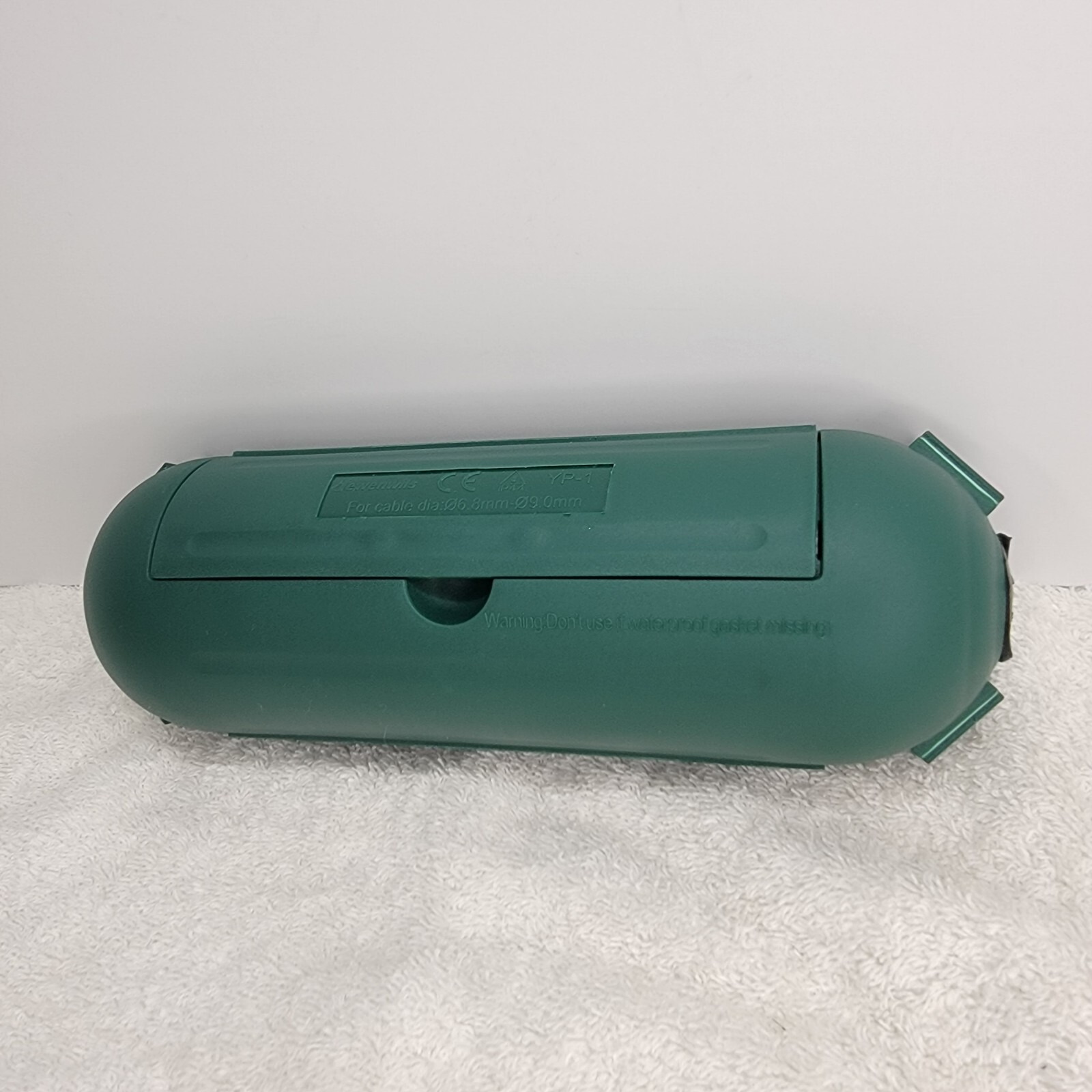 Outdoor Extension Cord Cover Green Waterproof Plug Connector Safety Seal-image