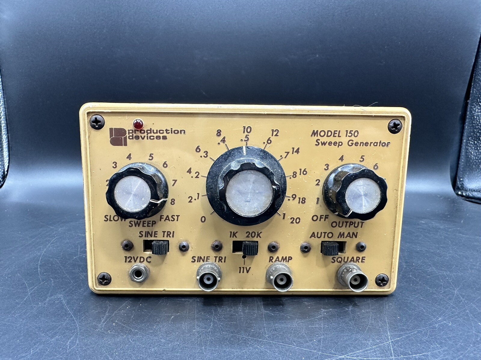 Vintage Production Devices Audio Sweep Generator Model 150