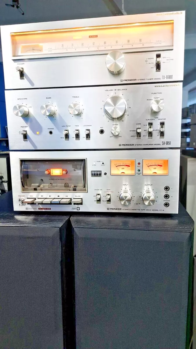 Excellent!-Pioneer Vintage Hi-Fi system- Amplifier,Tuner,Cassette deck,  SA,CT,TX
