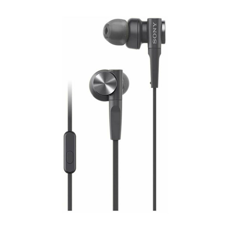 SONY MDR-XB55AP Bass Booster In-Ear Wired Headphones In-line Remote Mic 2 Colors