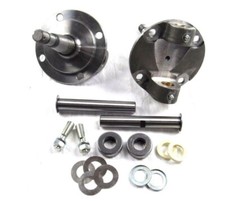 1928-48 Ford Steel Forged Spindles W/ King Pin Set Pair Raw C20021