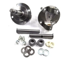 1928-48 Ford Steel Forged Spindles W/ King Pin Set Pair Raw C20021