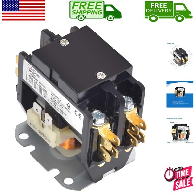High-Quality 30A 240V HVAC Contactor - Easy Installation & Superior Performance