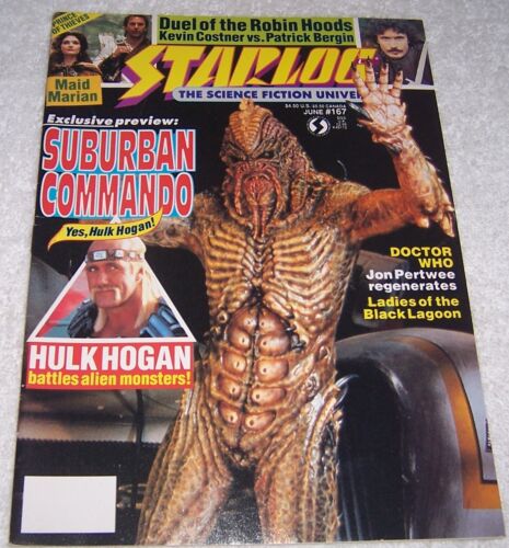 Starlog Magazine No. 167 June 1991 Suburban Commando - Picture 1 of 1