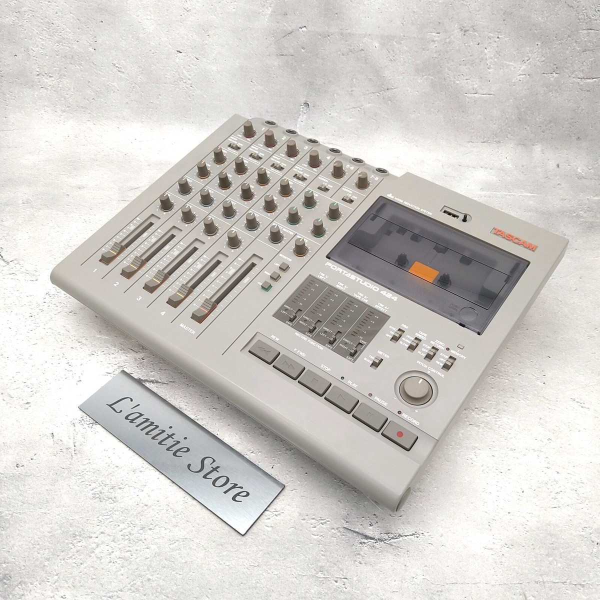 TASCAM Portastudio 424 Cassette Multi-track Recorder Tested
