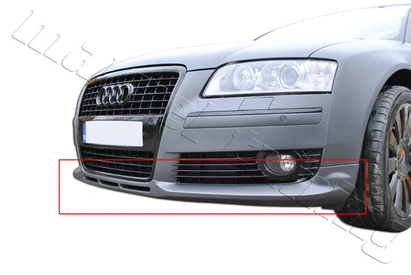 Front bumper spoiler S8 look Audi A8 D3 facelift 05 09