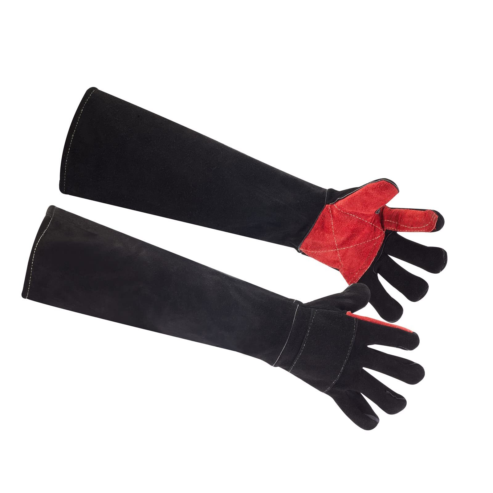 23.6 Inch Long Welding Gloves Heat Resistant Thicken Working Gloves