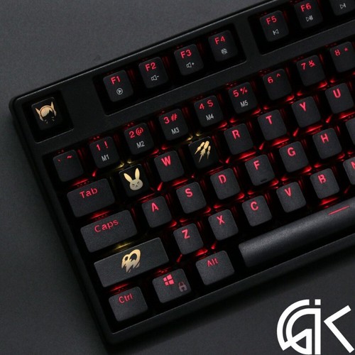 Watchman Angel Hero Mechanical Keyboard Personalized Skill Keycaps Transparent - 第 14/30 張圖片