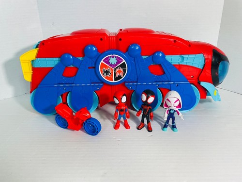 Spidey & His Amazing Friends Web Crawl-R 2-in-1 Deluxe HQ + Hauler + Crawler - 第 7/14 張圖片