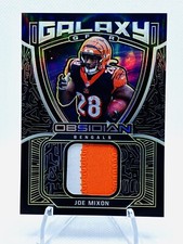 JOE MIXON 2021 Panini Obsidian Galaxy Gear 2 Color SP Patch 09/25 BENGALS