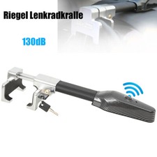 Riegel Lenkradkralle mit Alarm 130dB Lenkrads...