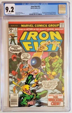 IRON FIST #11 CGC 9.2 NM-  BRONZE AGE BEAUTY WRECKING CREW APP GIL KANE CVR 1977