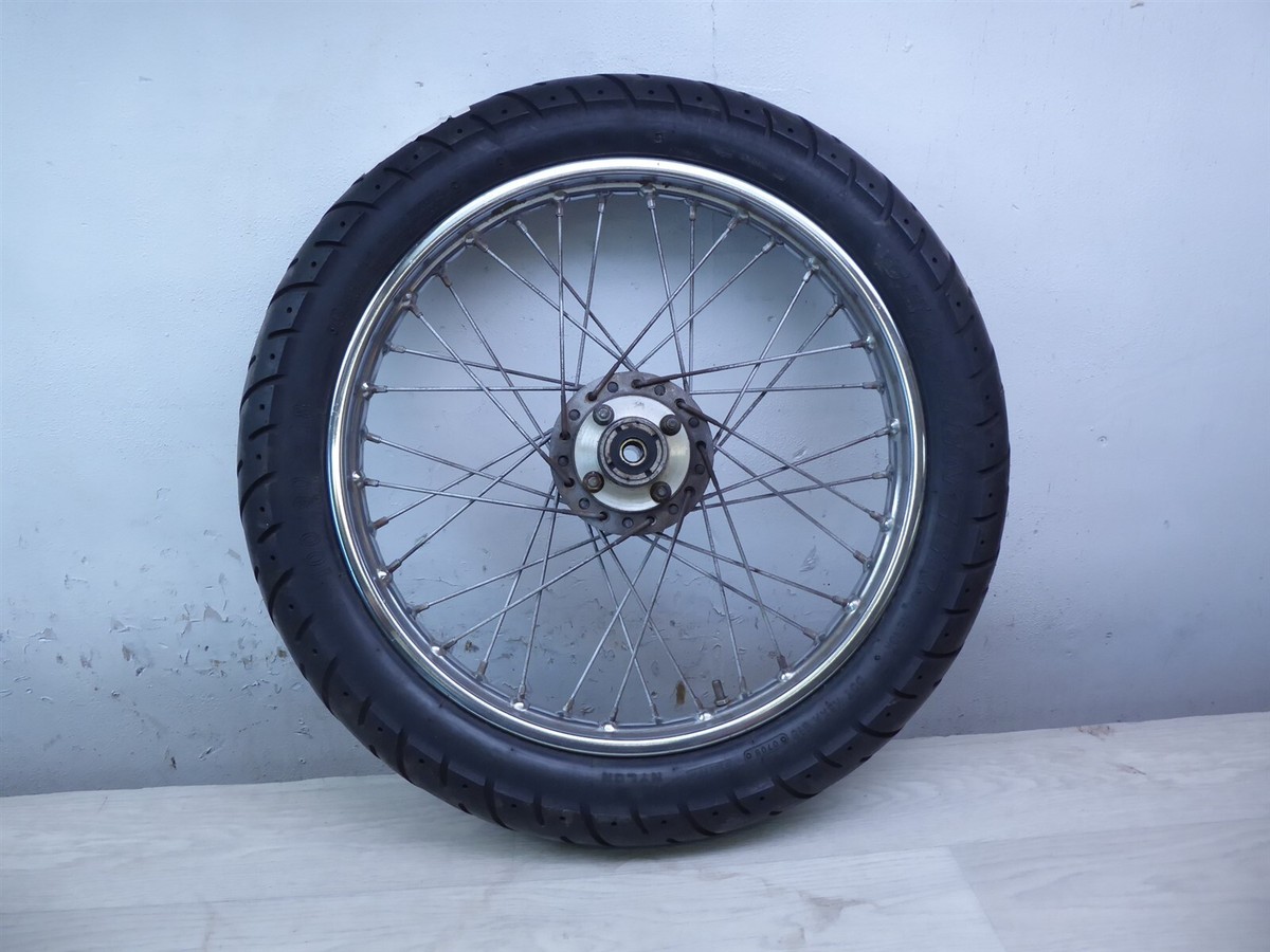 1975 Honda CB400 Four H1642-1) chrome front wheel rim 18in