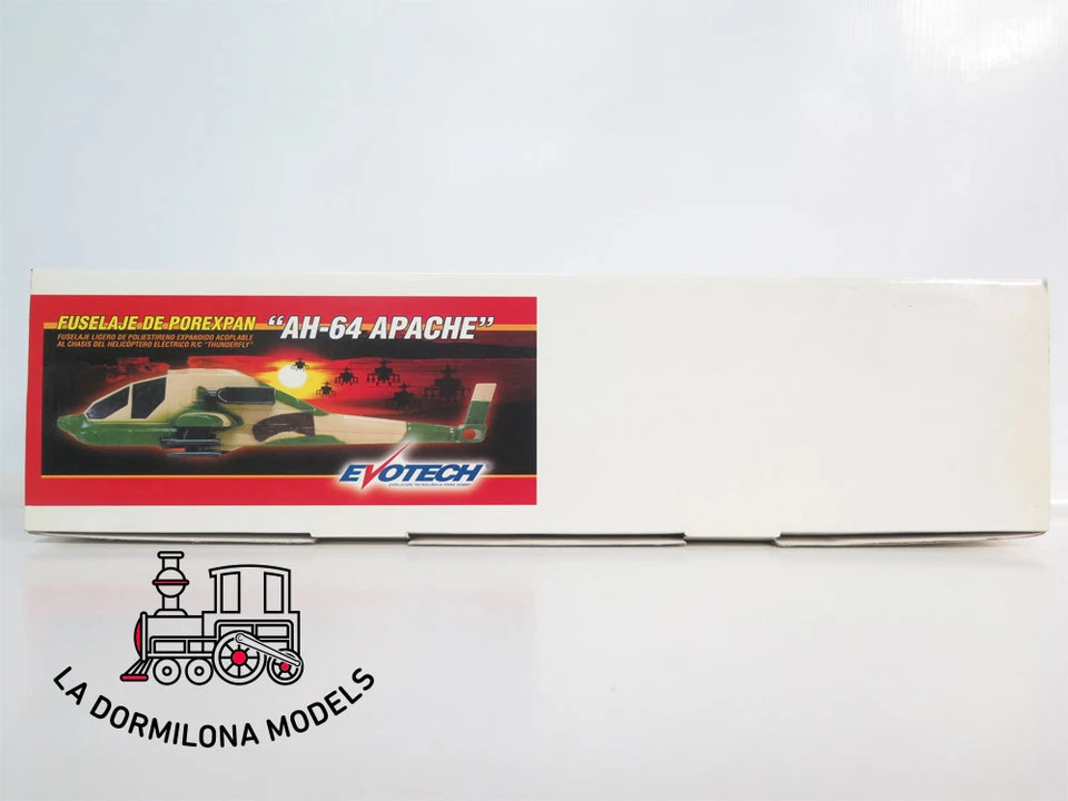 EDAH64 - EVOTECH FUSELAJE DE POREXPAN HELICOPTERO AH-64 APACHE / FUSELAJE AH-64  - Imagen 2 de 4