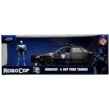 1/24 Ford Taurus OCP Police Robocop with figure Die-cast mini car toy