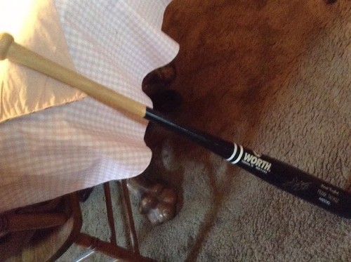 Frank Thomas Autographed Bat COA - Picture 6 of 11